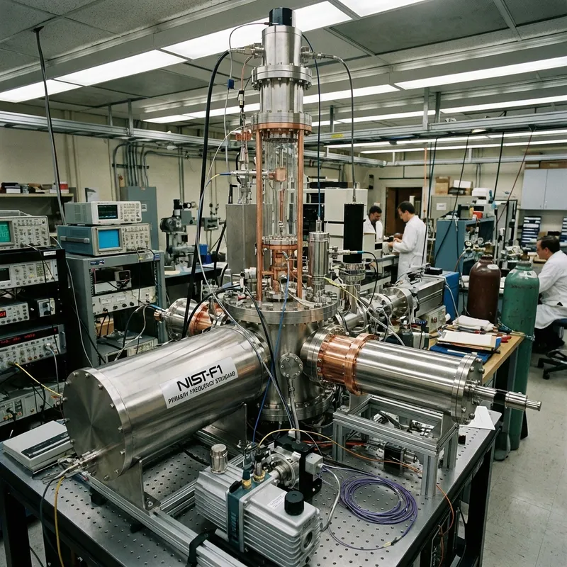 Ceasul Atomic NIST-F1 Realistic Photo